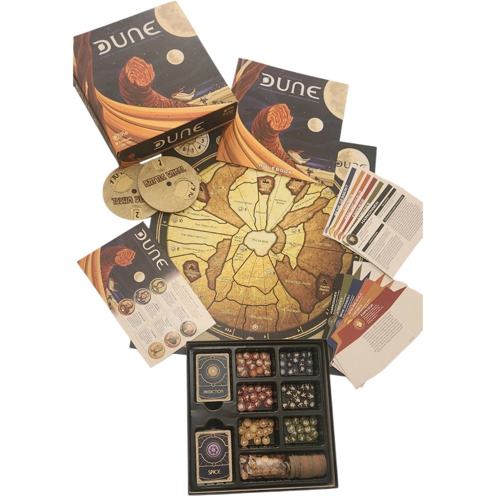 Dune A Game of Conquest Diplomacy & Betrayal Board Game Gale Force Nine GF9